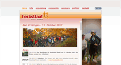 Desktop Screenshot of herbstlauf.org